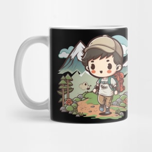 Ready to conquer this mountain with my kawaii hiking squad Mug